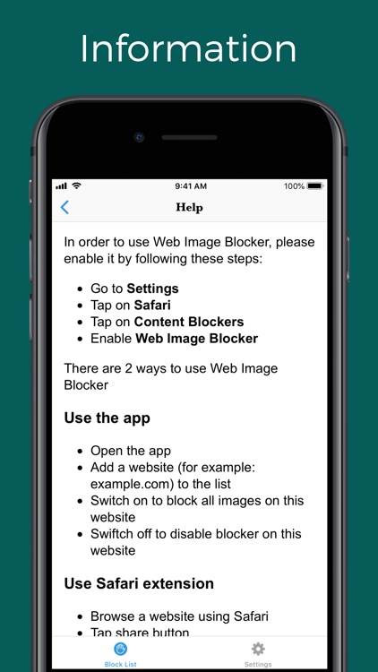 Web Image Blocker screenshot-4