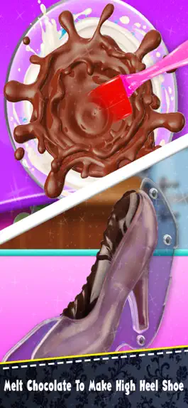 Game screenshot Fat Unicorn DIY Chocolate Shoe apk