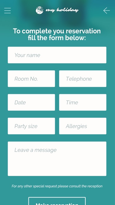 Screenshot #3 pour My Holiday
