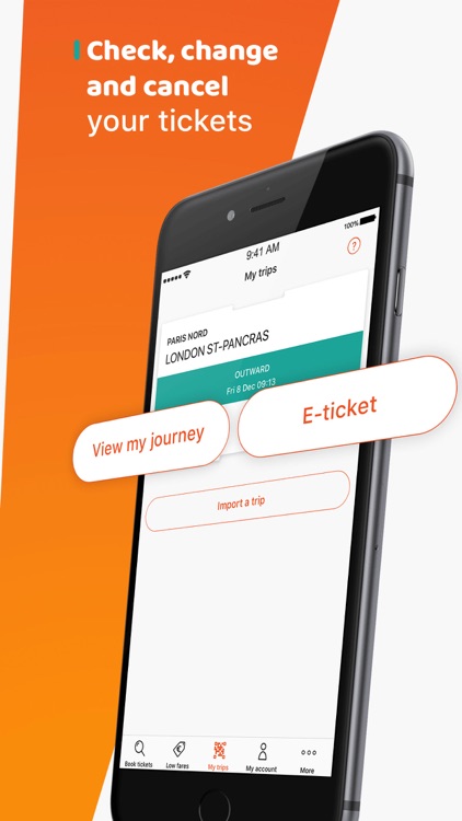 OUI.sncf: Train travel