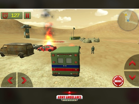 Screenshot #4 pour US Army Ambulance Rescue Game