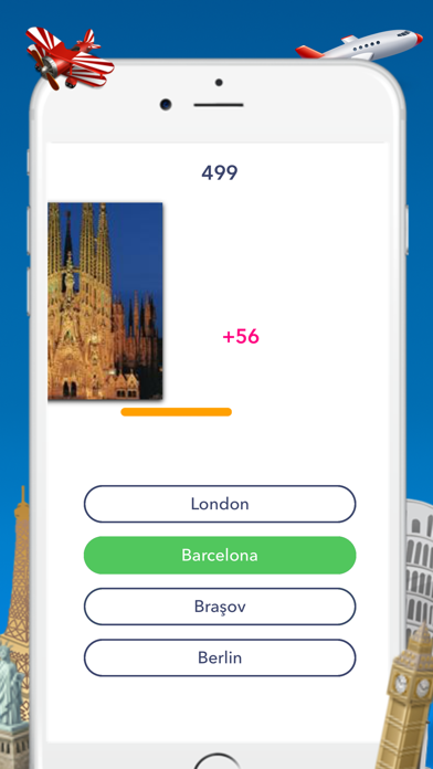 Screenshot #3 pour Landmark Quiz - Cities