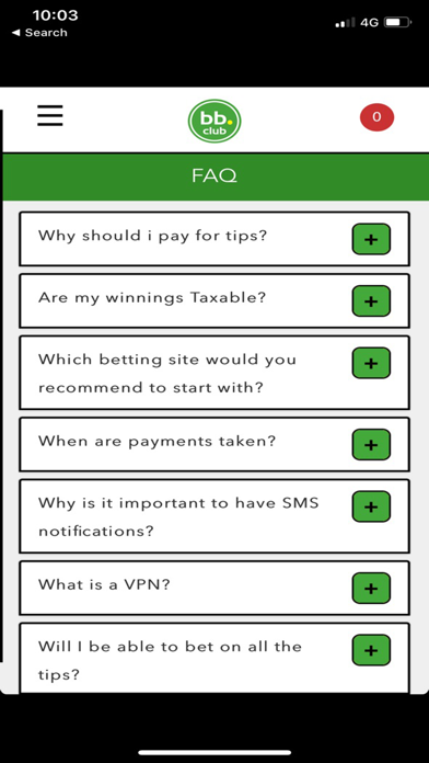 Screenshot #2 pour Billion Betting Club