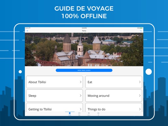 Screenshot #4 pour Tbilissi Guide Voyage avec Offline Maps