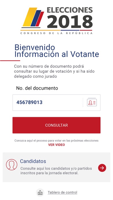 Infovotantes 2018 screenshot 2