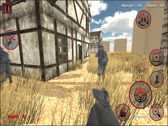 Army Man Survival Simulator 3D iPad screenshot
