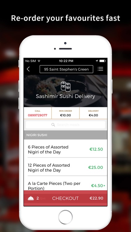 Sashimir Sushi Delivery Dublin