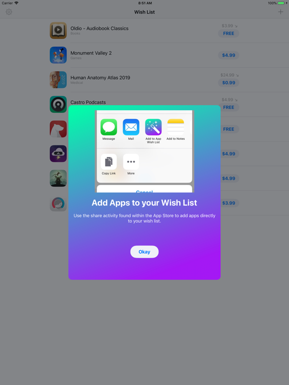App Wish List & Price Trackerのおすすめ画像1