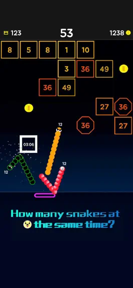 Game screenshot Snake Bricks-Bounce Balls mod apk