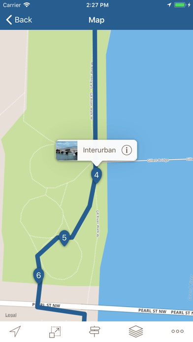 GR Walks iPhone screenshot 5 - Travel app