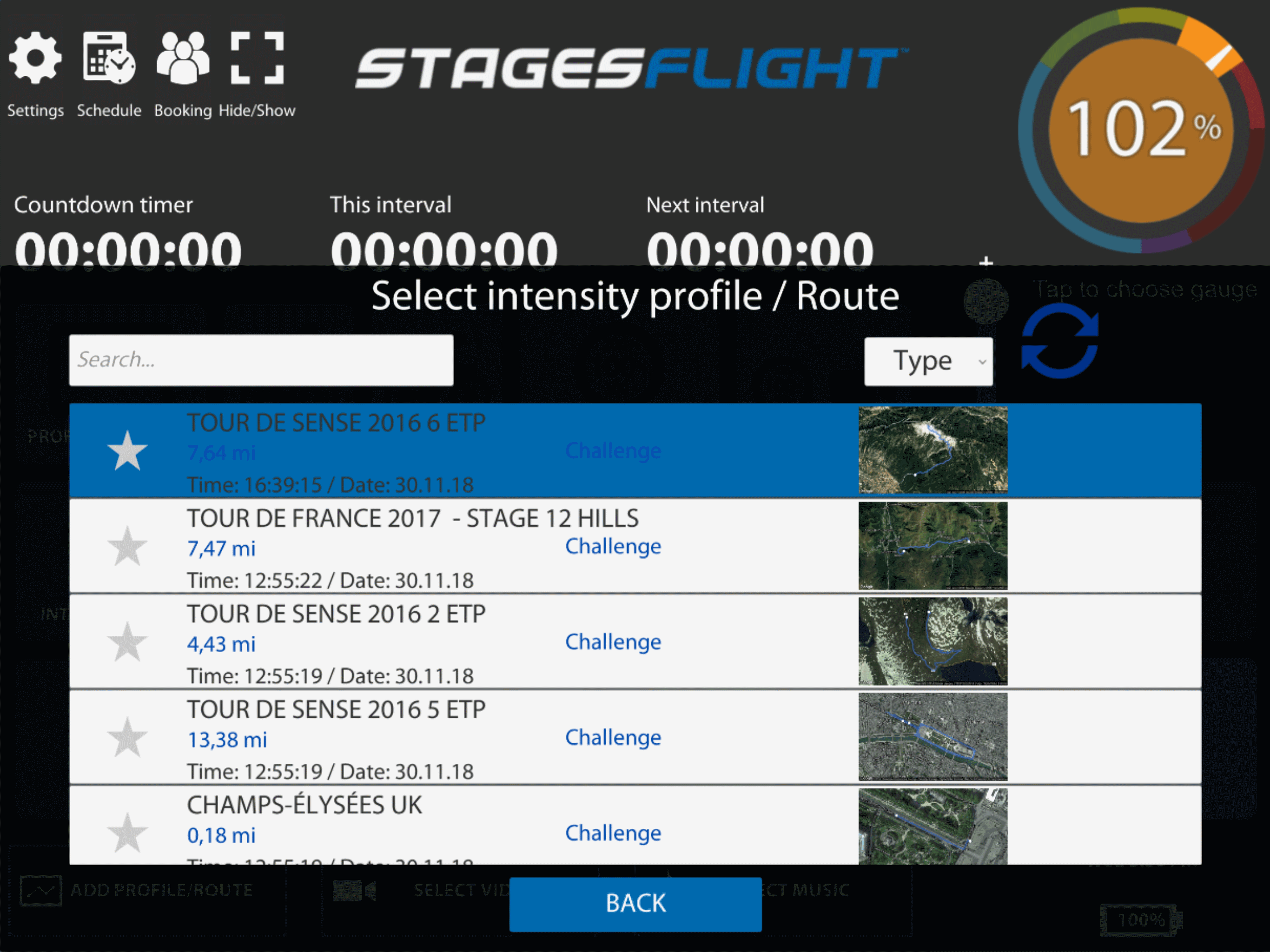 Stages Flight Control