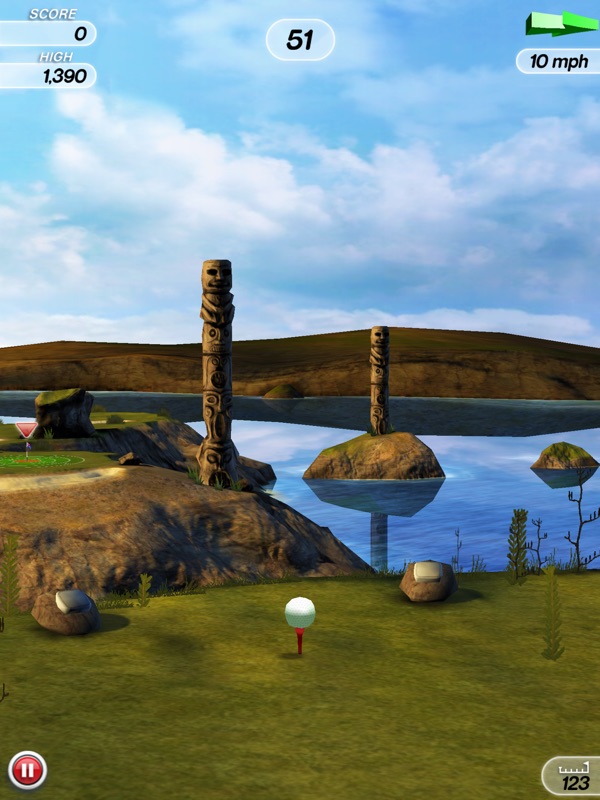 Flick Golf! screenshot 7