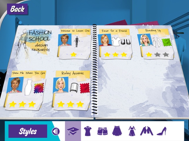 Fashion Show Crayola Paper Finished