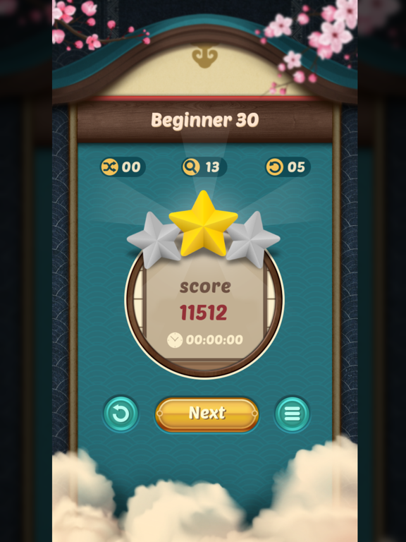 Mahjong Blossom iPad screenshot