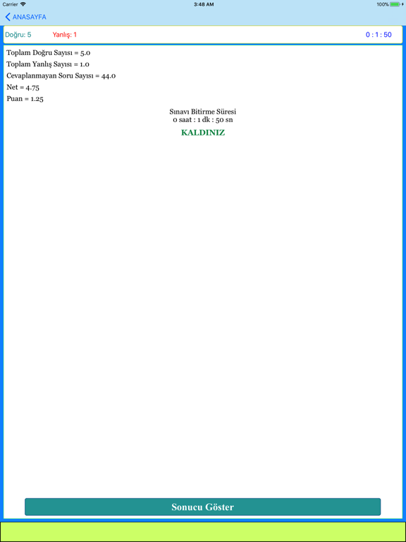 Screenshot #4 pour Banka Sınavları