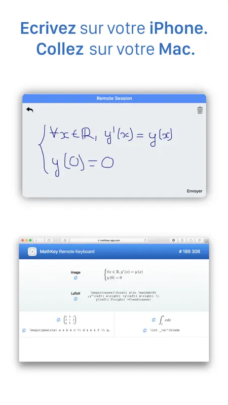 MathKey - Convertisseur LaTeX screenshot 2 of 4