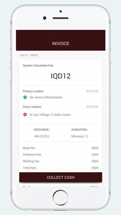 Qatar Taxi iOSPartner screenshot 2