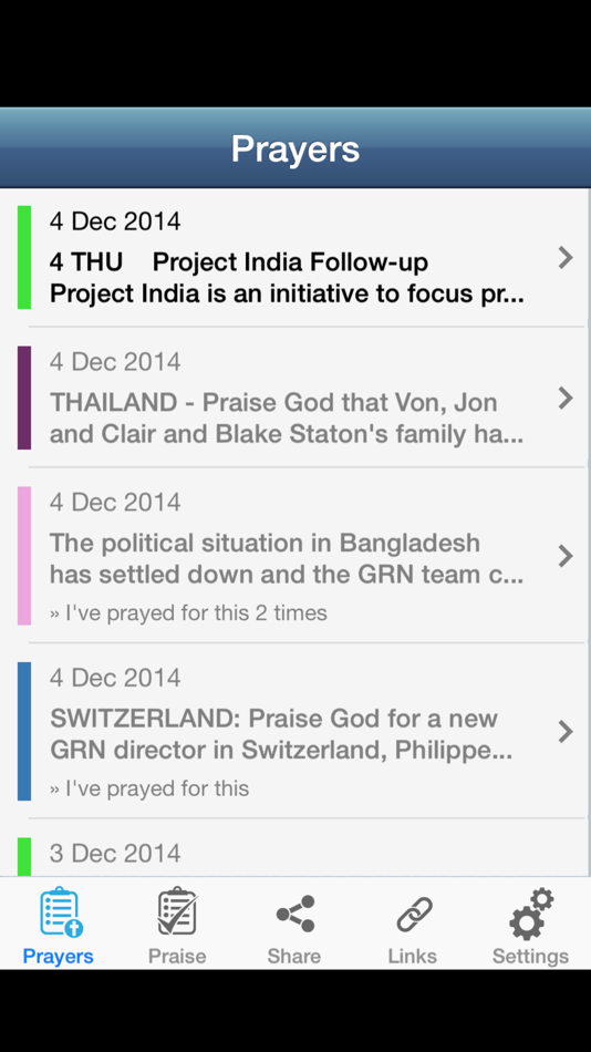 #1. Mission Prayers (iOS) 由: Global Recordings Network Australia