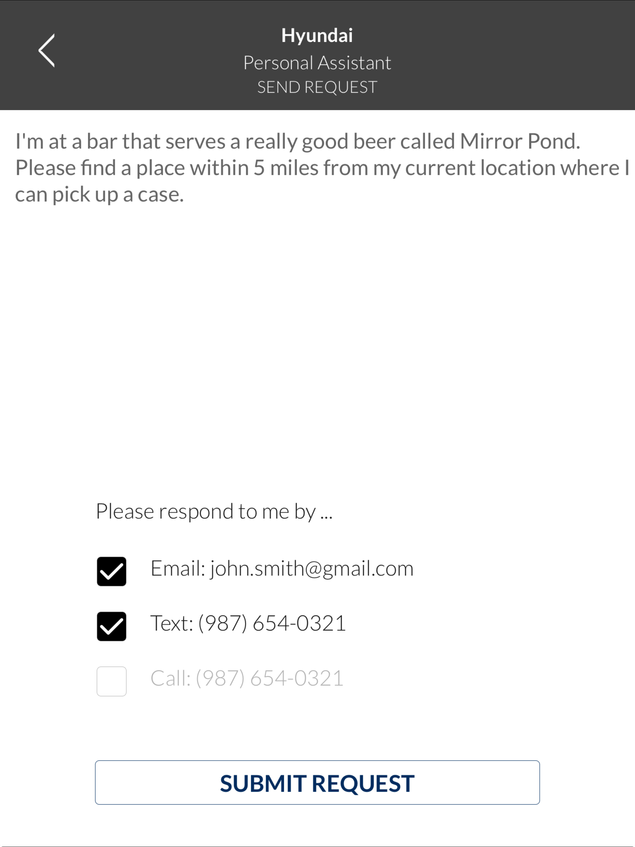 Hyundai Personal Assistant screenshot 8