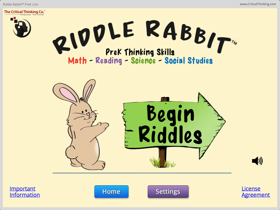 Riddle Rabbit™ PreK (Lite) - 1.1.0.0 - (iOS)