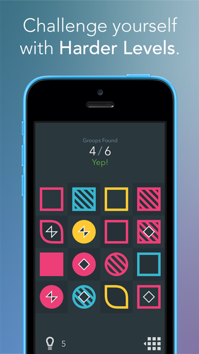 Groops - A puzzle game about matching patterns screenshot 3