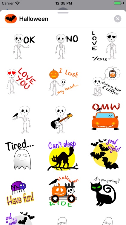 Stickerz for Halloween