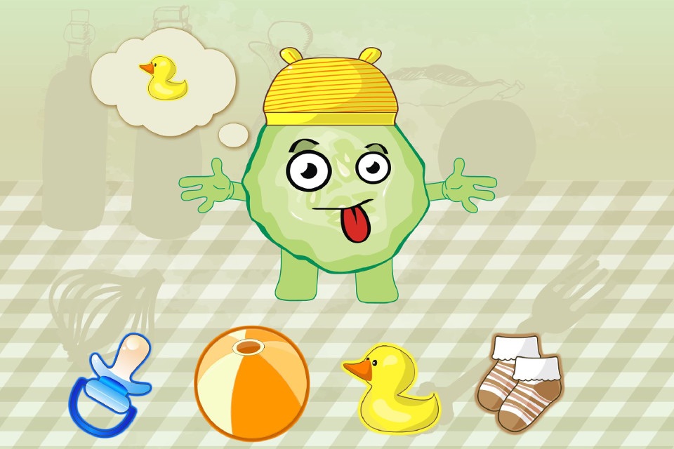 Funny Veggies! Educational games for children screenshot 3