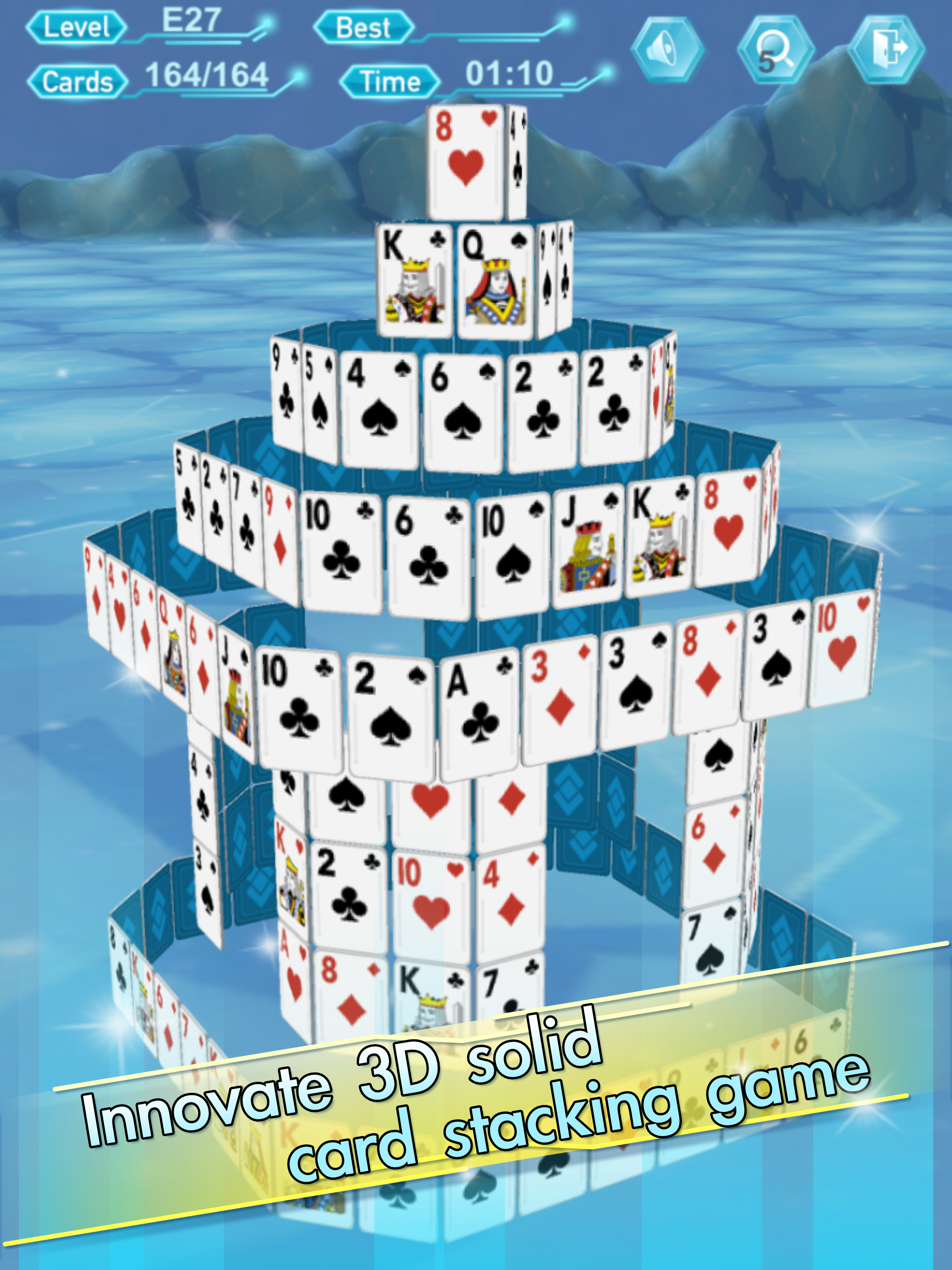Card Stacking 3D screenshot 6