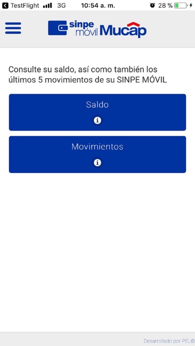 Mucap Sinpe Móvil screenshot 2