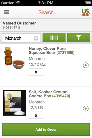 US Foods for Phone screenshot 2