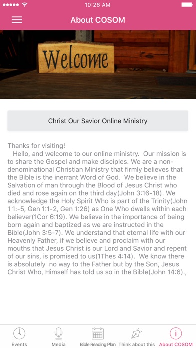 Christ Our Savior Ministry screenshot 3