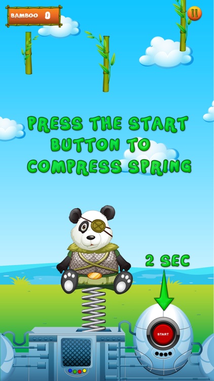 Panda Jump: Panda must jump