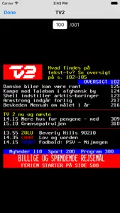 Text-TV screenshot #3 for iPhone