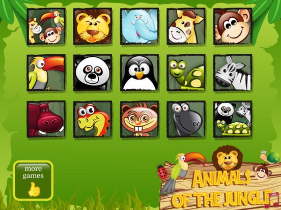 Screenshot #5 pour Animals of the jungle
