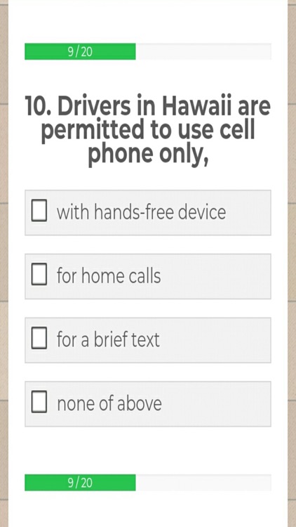 HI DMV PRACTICE DRIVING TESTS screenshot-5