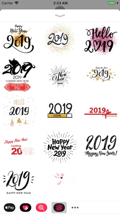 Happy New Year Wishes Sticker screenshot-4