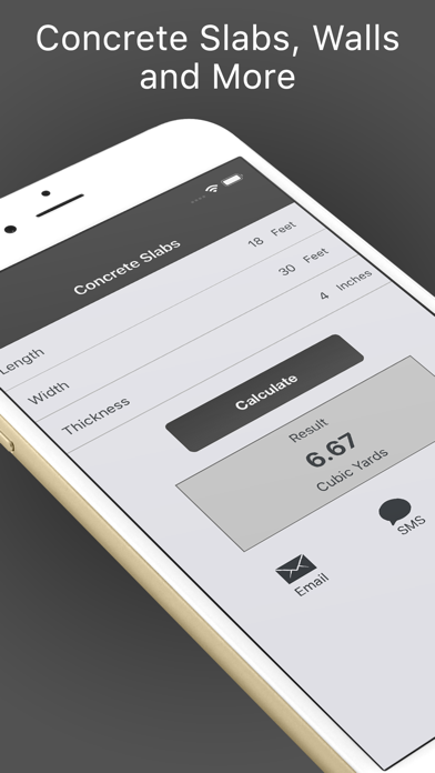 Concrete Calc for Contractor screenshot 2