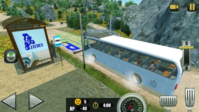 Offroad Bus Hill Transport Sim screenshot 1