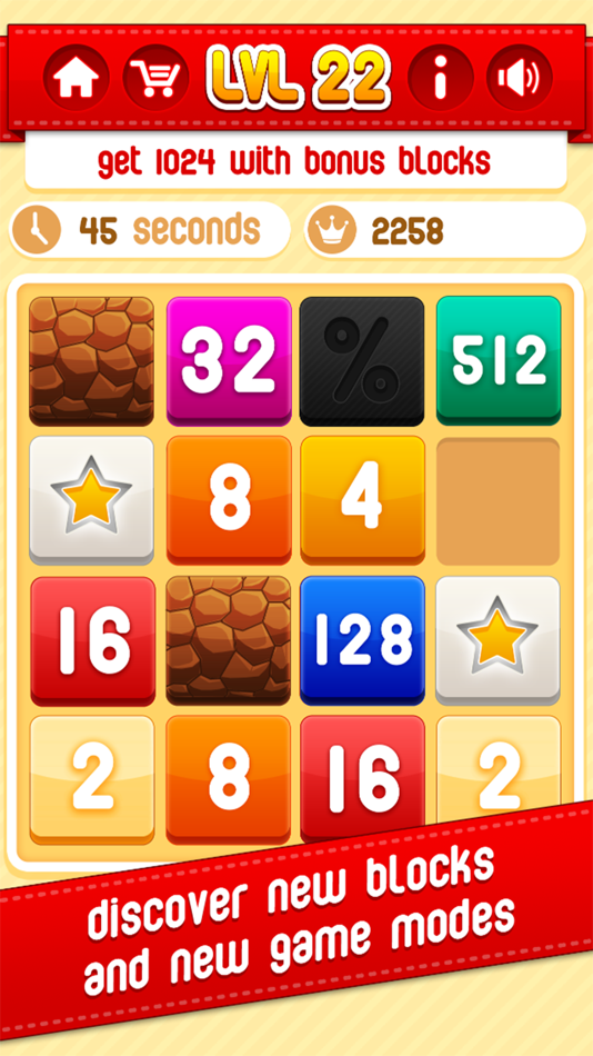 #2. 2048 plus – New Version (iOS) Podle: Tiny Games
