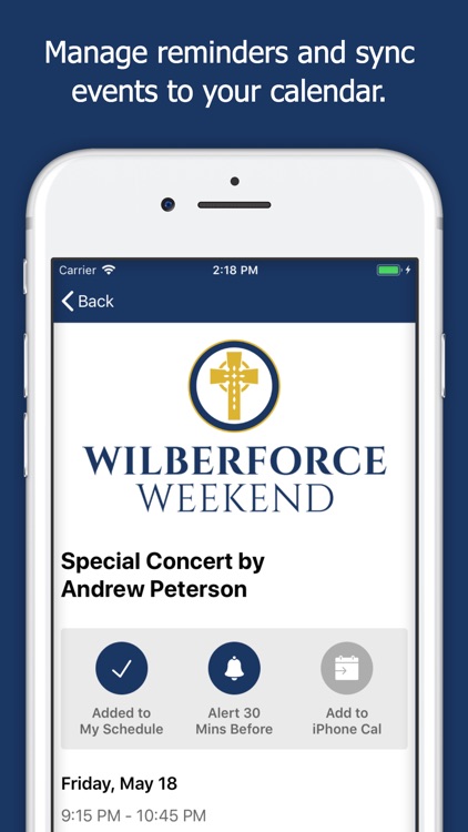 Wilberforce Weekend screenshot-3