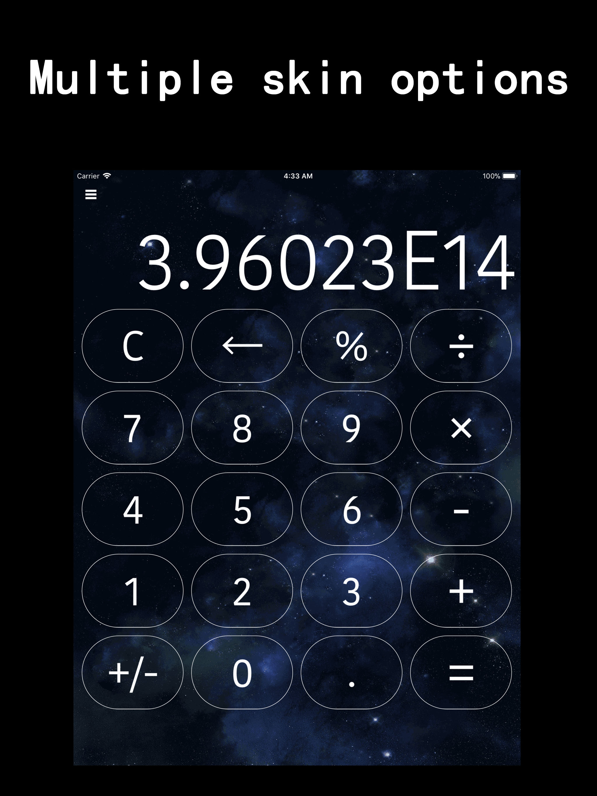 Calculator HD Pro for iPad