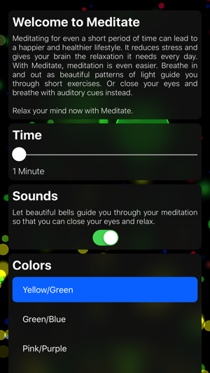 Meditate – Relax your mind