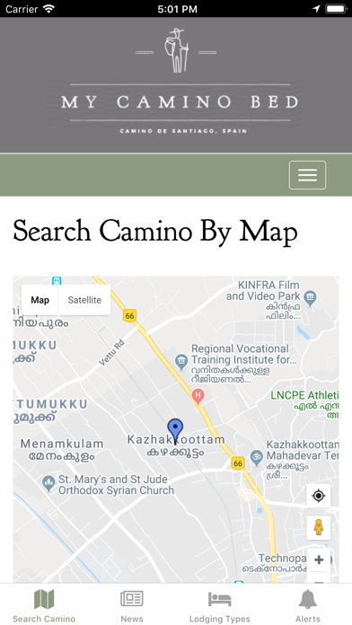 Camino de Santiago Hotels Screenshot 1 - AppWisp.com Camino de Santiago Hotels Screenshot 1 - AppWisp.com