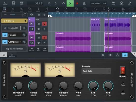 Screenshot #5 pour Noise Gate AUv3 Plugin