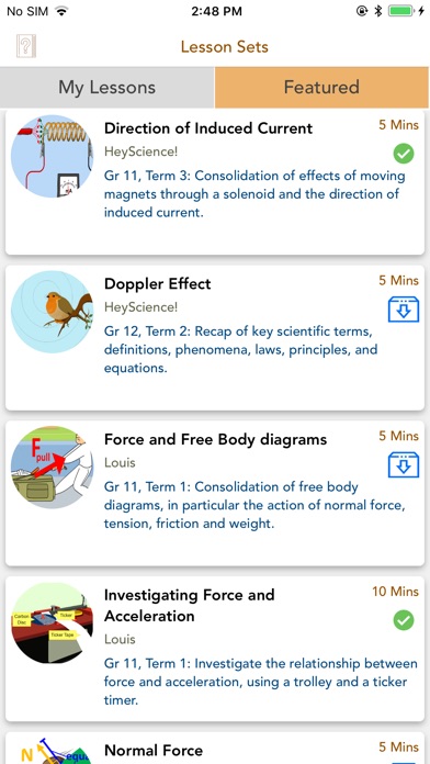 NSC Experiments screenshot 2