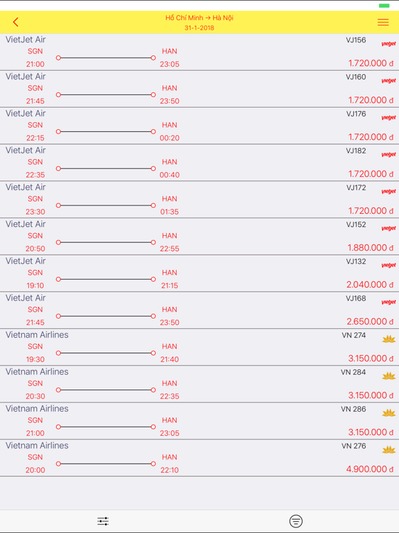 Screenshot #6 pour Vé giá rẻ - Vietjetonlines.vn