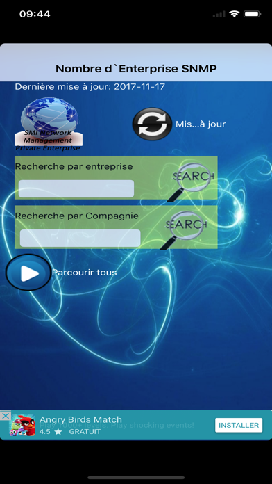 Screenshot #1 pour Nombre d'Entreprises SNMP