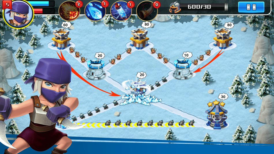 #5. Castle Battle - New TD Game (iOS) 由: 肖见 陈
