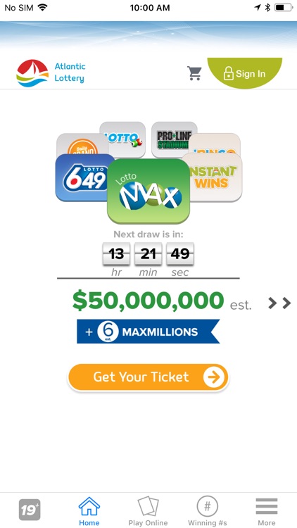 Atlantic Lottery Mobile
