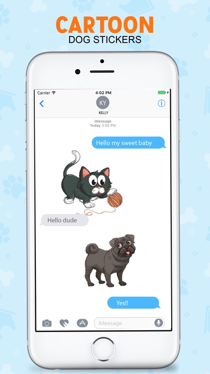The Cartoon Dog Stickers screenshot-3